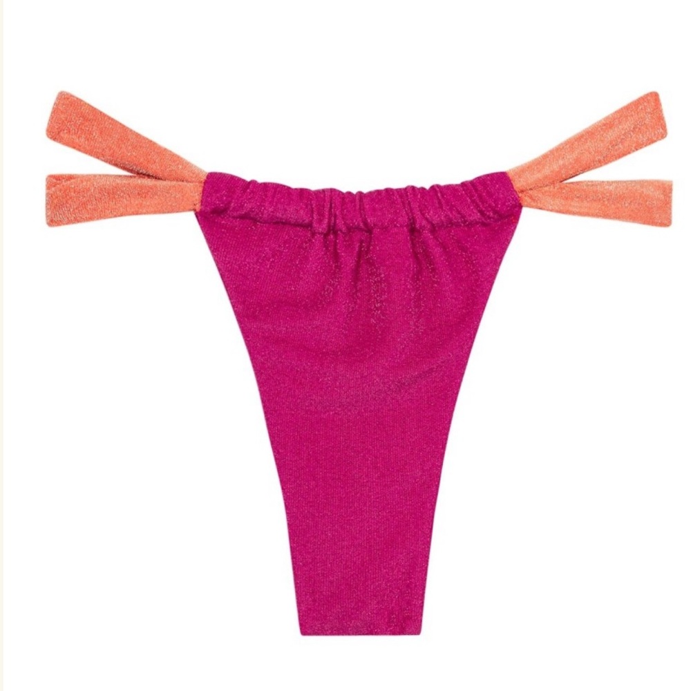Malta Bottom | Sun Kissed Shimmer/fuchsia Berry Shimmer